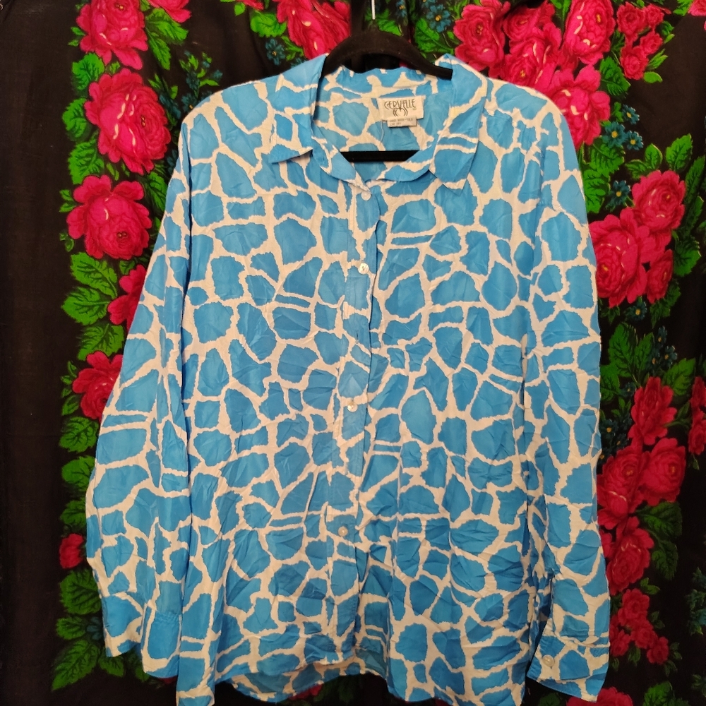 Cervelle Silk Shirt 1X